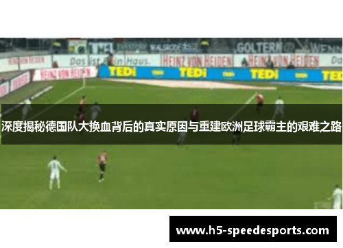 深度揭秘德国队大换血背后的真实原因与重建欧洲足球霸主的艰难之路